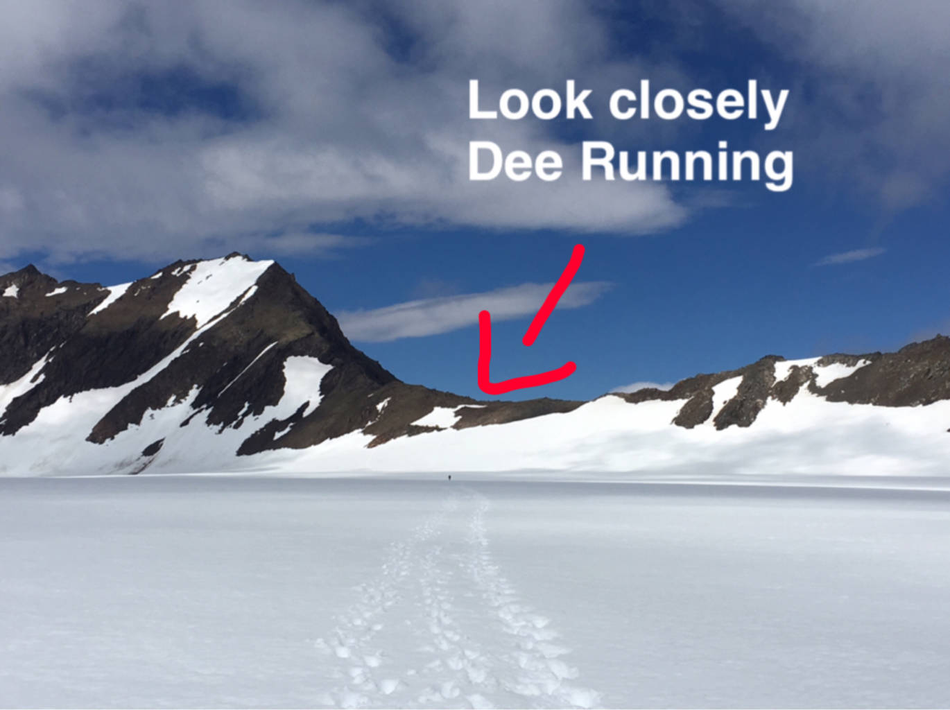 Ultra Running on the ice fields!!!